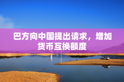 巴方向中国提出请求，增加货币互换额度