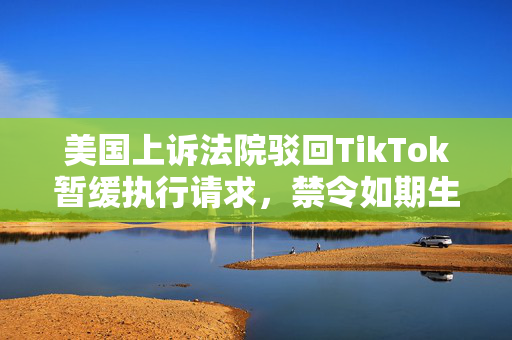 美国上诉法院驳回TikTok暂缓执行请求，禁令如期生效