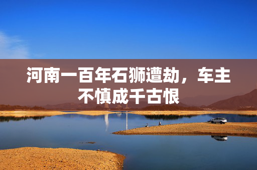 河南一百年石狮遭劫，车主不慎成千古恨