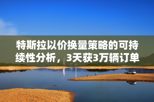 特斯拉以价换量策略的可持续性分析，3天获3万辆订单的背后考量