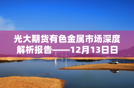 光大期货有色金属市场深度解析报告——12月13日日报