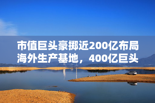 市值巨头豪掷近200亿布局海外生产基地，400亿巨头大手笔投资