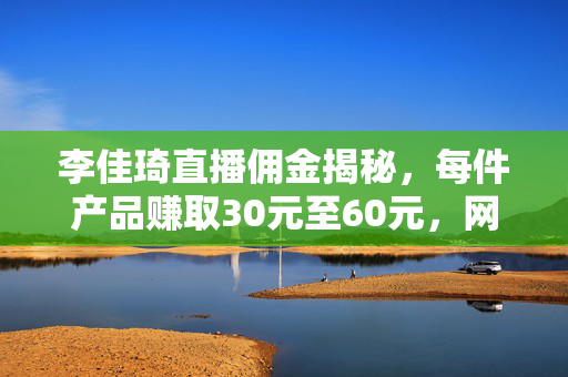 李佳琦直播佣金揭秘，每件产品赚取30元至60元，网友热议其高收益