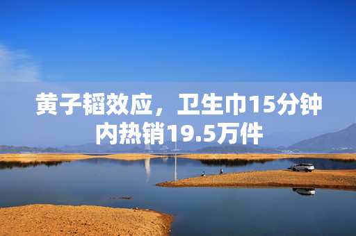 黄子韬效应，卫生巾15分钟内热销19.5万件