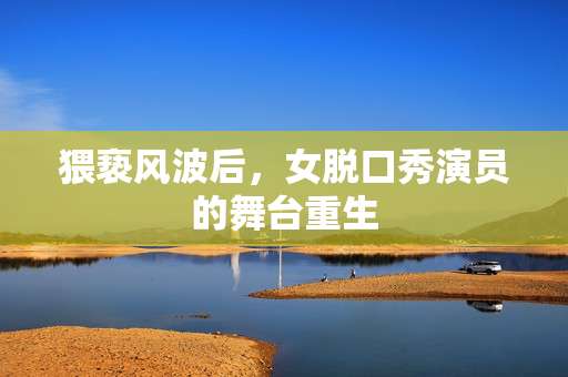 猥亵风波后，女脱口秀演员的舞台重生