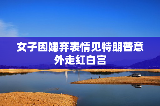 女子因嫌弃表情见特朗普意外走红白宫