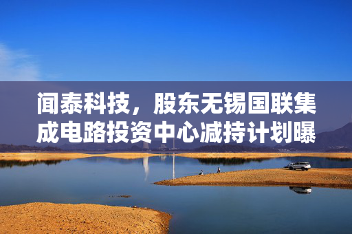 闻泰科技，股东无锡国联集成电路投资中心减持计划曝光