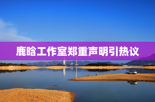 鹿晗工作室郑重声明引热议