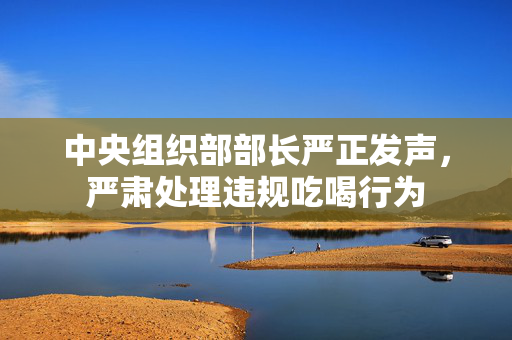 中央组织部部长严正发声，严肃处理违规吃喝行为