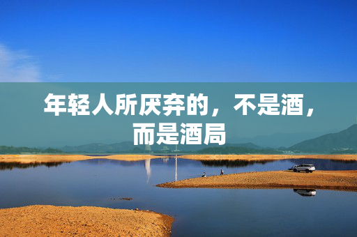 年轻人所厌弃的，不是酒，而是酒局