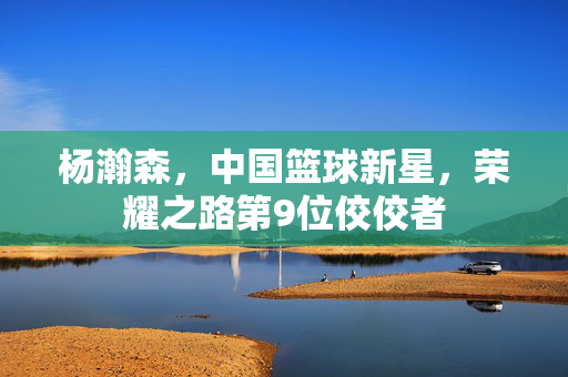 杨瀚森，中国篮球新星，荣耀之路第9位佼佼者