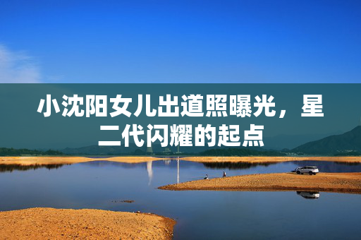 小沈阳女儿出道照曝光，星二代闪耀的起点