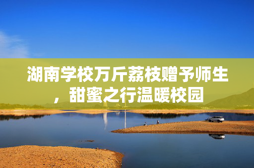 湖南学校万斤荔枝赠予师生，甜蜜之行温暖校园