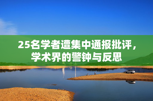 25名学者遭集中通报批评，学术界的警钟与反思