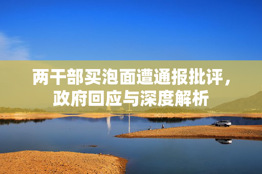 两干部买泡面遭通报批评，政府回应与深度解析
