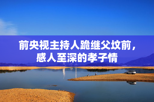 前央视主持人跪继父坟前，感人至深的孝子情
