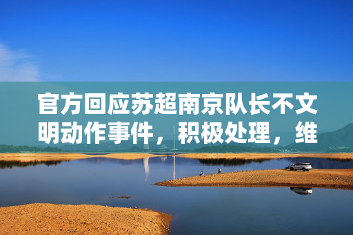 官方回应苏超南京队长不文明动作事件，积极处理，维护良好体育风尚