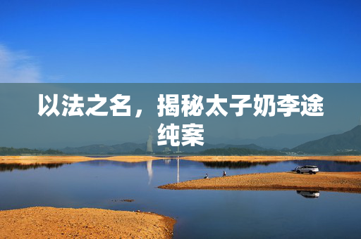 以法之名，揭秘太子奶李途纯案