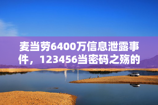 麦当劳6400万信息泄露事件，123456当密码之殇的深度剖析