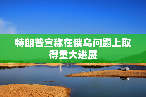 特朗普宣称在俄乌问题上取得重大进展