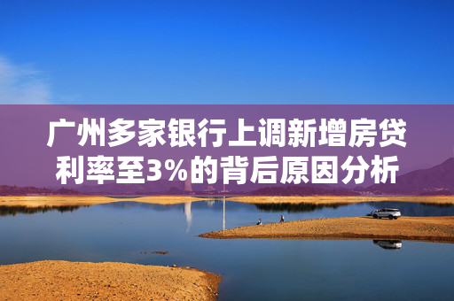 广州多家银行上调新增房贷利率至3%的背后原因分析
