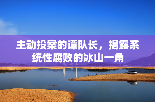 主动投案的谭队长，揭露系统性腐败的冰山一角