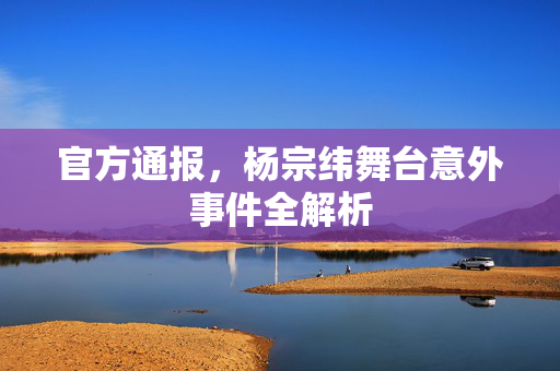 官方通报，杨宗纬舞台意外事件全解析
