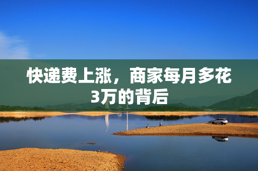 快递费上涨，商家每月多花3万的背后