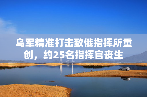 乌军精准打击致俄指挥所重创，约25名指挥官丧生