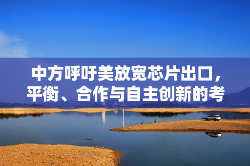 中方呼吁美放宽芯片出口，平衡、合作与自主创新的考量