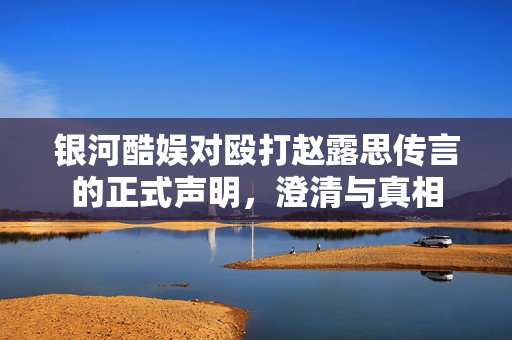 银河酷娱对殴打赵露思传言的正式声明，澄清与真相