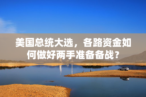 美国总统大选，各路资金如何做好两手准备备战？