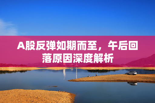 A股反弹如期而至，午后回落原因深度解析