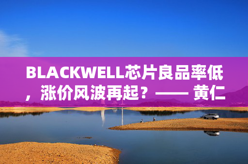 BLACKWELL芯片良品率低，涨价风波再起？—— 黄仁勋透露的背后真相