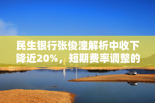 民生银行张俊潼解析中收下降近20%，短期费率调整的暂时性影响分析