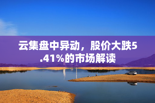 云集盘中异动，股价大跌5.41%的市场解读
