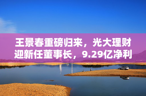 王景春重磅归来，光大理财迎新任董事长，9.29亿净利润背后的力量