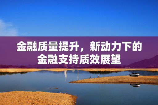 金融质量提升，新动力下的金融支持质效展望