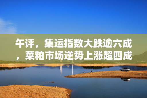 午评，集运指数大跌逾六成，菜粕市场逆势上涨超四成