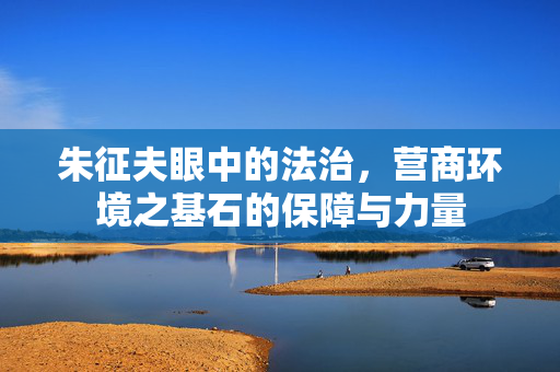 朱征夫眼中的法治，营商环境之基石的保障与力量