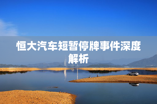 恒大汽车短暂停牌事件深度解析