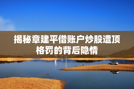 揭秘章建平借账户炒股遭顶格罚的背后隐情