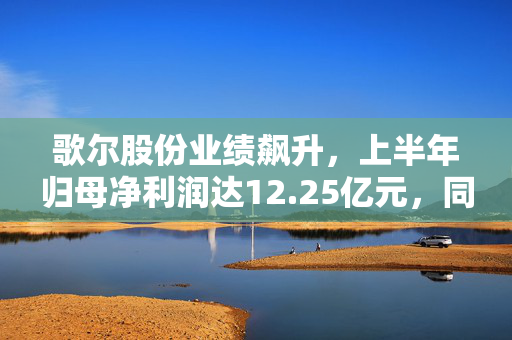 歌尔股份业绩飙升，上半年归母净利润达12.25亿元，同比增长近两倍