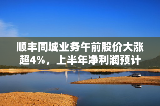 顺丰同城业务午前股价大涨超4%，上半年净利润预计大幅增长80%以上
