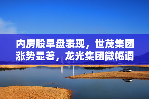 内房股早盘表现，世茂集团涨势显著，龙光集团微幅调整