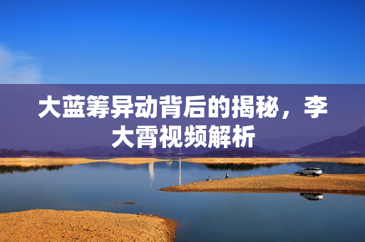 大蓝筹异动背后的揭秘，李大霄视频解析