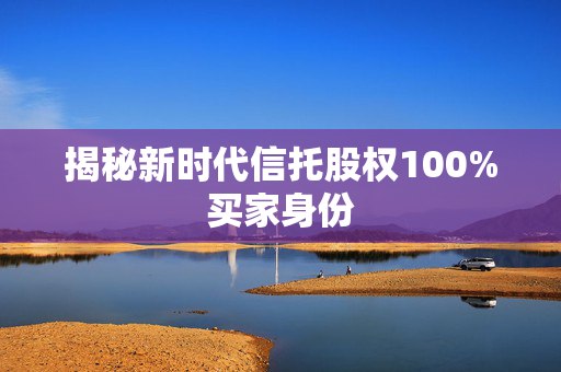 揭秘新时代信托股权100%买家身份