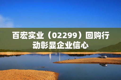 百宏实业（02299）回购行动彰显企业信心