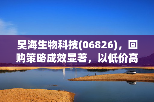 昊海生物科技(06826)，回购策略成效显著，以低价高效回购股份