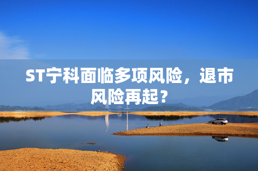 ST宁科面临多项风险，退市风险再起？
